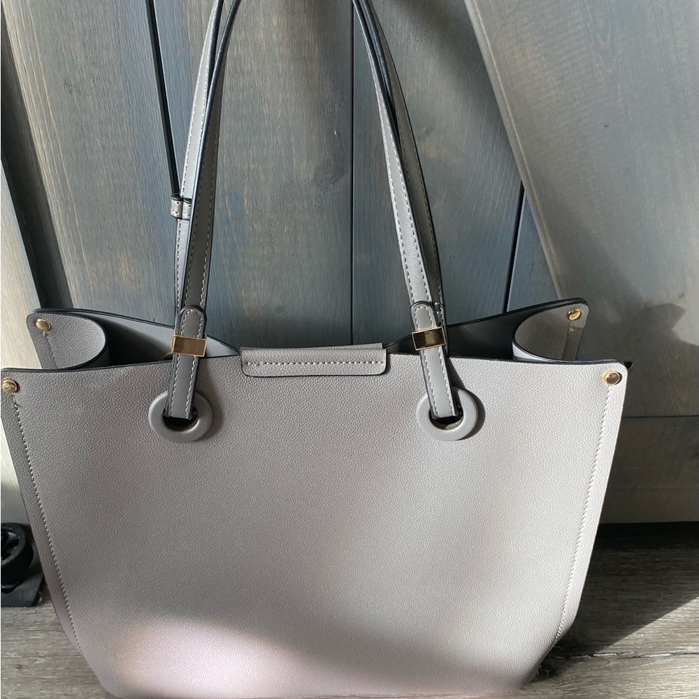 Elegant Gray Tote Bag
